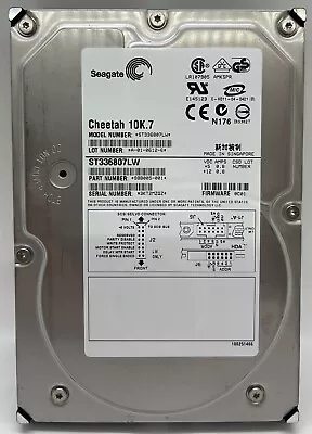 NEW Seagate ST336807LW 36GB SCSI LVD 68-pin 10K 3.5  Ultra-320 Hard Disk Drive • $225