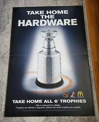 Rare 2004 McDonald's NHL Trophy Promotion Large Outdoor Display • $91.45