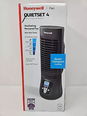 Honeywell 13  Quietset 4 Mini Tower Personal Oscillating Desk/Table Fan • $11.59
