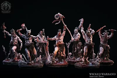 $119.17 • Buy CANNIBAL Cultist SLAVERS Death TRIBE WARRIORS Dungeons And Dragons, RPG Lot Of 7