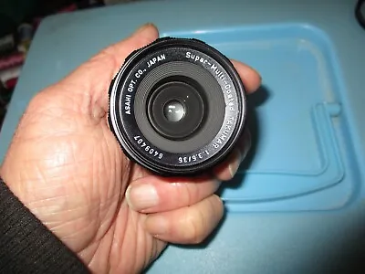 Vintage  Super Multi Coated Takumar Lens 1-3-5/35 Asahi Opt .co.japan • $130
