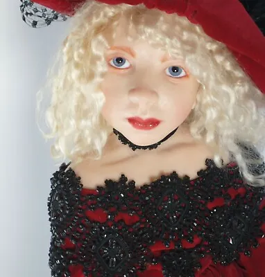 $390 • Buy Kim Lasher 1993 Early Doll 19 Inch Red Dress And Hat