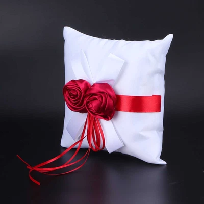 Flower Basket Ring Bearer Pillow Fabric With High Performance For Flower Girls • £20.51