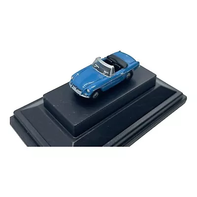 MG MGB Roadster Diecast Car Iris Blue Sports Car 1:148 N Scale Oxford • $12.99