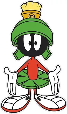 Marvin The Martian Cartoon Sticker Decal Laptop Wall Car Phone Looney Tunes • $4.20