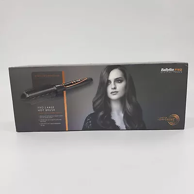 BaByliss Pro Lonic Titanium Large Hot Styler Brush BAB2338U 50mm • £54.99