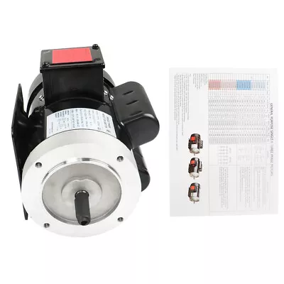 2HP 115/230V General Purpose Motor 3450RPM Electric Motor 56C Single Phase New • $182