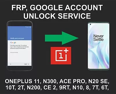 OnePlus Unlock All Models Go Ace 3V Nord N30 SE 12R 12 Ace 3 Open N300 • $25
