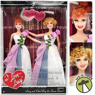 Barbie Doll Lucy And Ethel Buy The Same Dress Dolls Episode 69 #K8670 Mattel NEW • $76.46