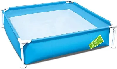 H2OGO! 4ft X 12in Mini Frame Kiddie Beginner Frame Swimming Pool Blue • $39.99