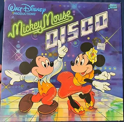 Mickey Mouse Disco Disneyland Record 1979 Vinyl LP Record Album 2504* • $9.59