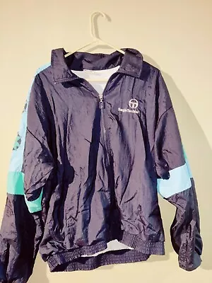 Vintage Sergio Tacchini Windbreaker Size 40 • $45.99