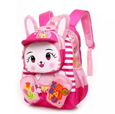 Cartoon 3D Rabbit Kids Backpack Boys Girls School Bags Kindergarten School Bag • $16.74