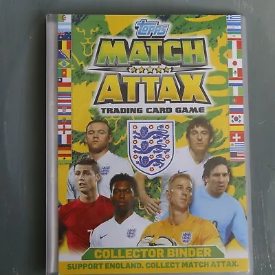 Match Attax 2014 World Cup Binder Folder & 80 + Base Cards Job Lot Bindle • £21.95