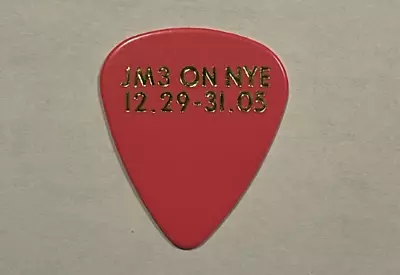 John Mayer 2005 NYE Uber Rare Concert Guitar Pick John's STAGE Concert Plectrum • $499.99