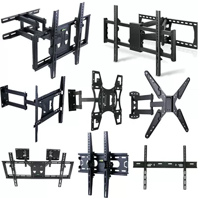 $34.95 • Buy 14 Styles Full Motion TV Wall Mount Bracket Tilt Swivel For 32-85 Inch LED LCD 