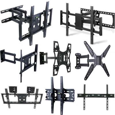 $34.95 • Buy 14 Styles Full Motion TV Wall Mount Bracket Tilt Swivel For 32-85 Inch LED LCD 