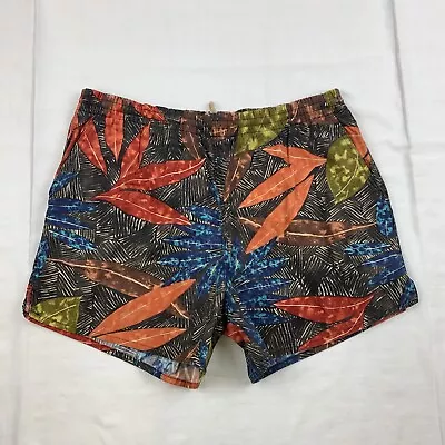 Vintage Banana Republic Swim Trunks Adult Large Multicolor Hawaiian Swim Suit • $19.99