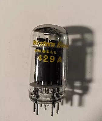Western Electric 429A Tube NOS 12-74 • $0.99