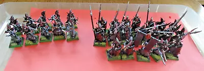 Warhammer Dark Elves Dreadspears & Crossbow AOS GW  Painted Old World Mixed Lot  • £19.23