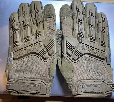 Mechanix Wear M-Pact Impact Gloves Size M Coyote Brown NEW Size Medium • $19.99