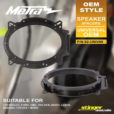 Metra Multi Application/Universal 6x9' Speaker Spacers • $74