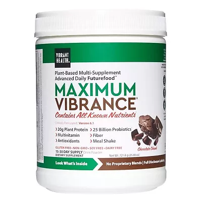 Maximum Vibrance Version 6.1 Chocolate Chunk 721.8 G (25.46 Oz) • $78.40