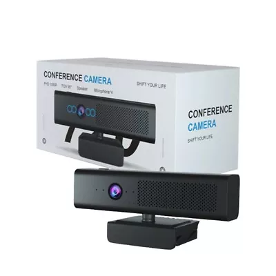 3-in-1 Microphone Speaker Camera Webcam For W/ Built-in Mic Live Online Teac • $75.62
