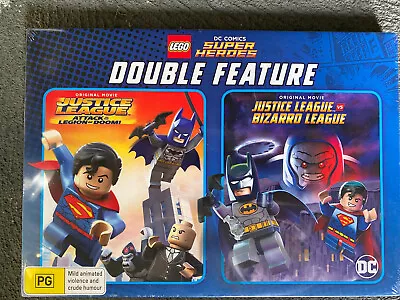 LEGO DC Comics Super Heroes: Double Feature Justice League DVD • $26