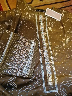 £42 • Buy J. 3 Piece Suit Size Medium Size 12 Like Maria B Asim Jofa Agha Noor Ethinic Kha