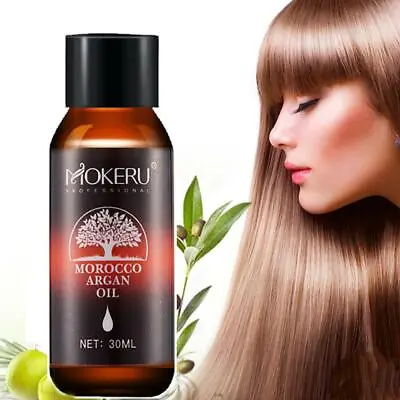 Pure Argan Oil Hair Care Nourish Scalp Treatment Smooth Damaged Dry Repair Hair • $10.05
