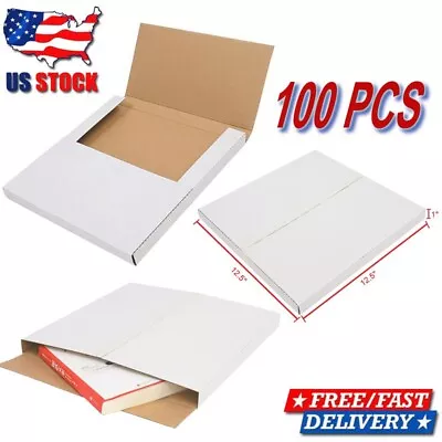 100Pcs Album Paper Box Vinyl Record LP Shipping Mailer Boxes 12.5  X 12.5  X 1  • $57.90