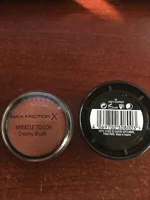 Max Factor X Miracle Touch Creamy Blush 03 Soft Copper • $46