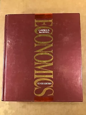 Economics: Principles Problems And Policies By McConnell Campbell R. HC • $6