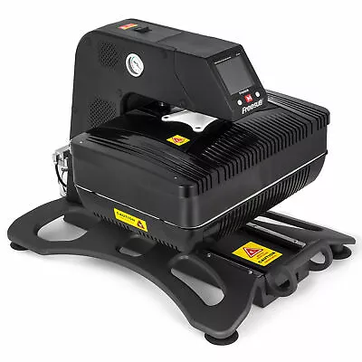 $1088.10 • Buy New 15x10 In 3D Pneumatic Vacuum Sublimation Heat Press Machine Auto Open 110V