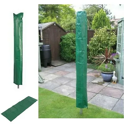 £8.99 • Buy Parasol Large Waterproof Garden Furniture Patio Parasol/Umbrella Cover Green