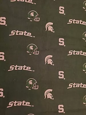 Michigan State University Spartans - 100% Cotton Fabric • $7.99