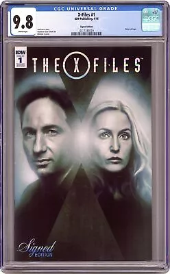 X-Files Season 10 1SIGNED CGC 9.8 2013 4317333019 • $87