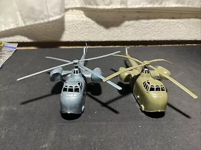 Marx Army Battleground Marine Helicopter Tank - Lot Of 2 • $69.99