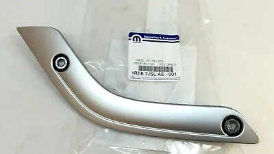 2011-18 Jeep Wrangler Front Rear Driver Side Door Silver Grab Handle Trim Bezel • $112.38