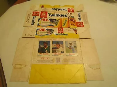 Hostess Twinkies Baseball Trading Cards Box (Williams Abbott Ford) • $13