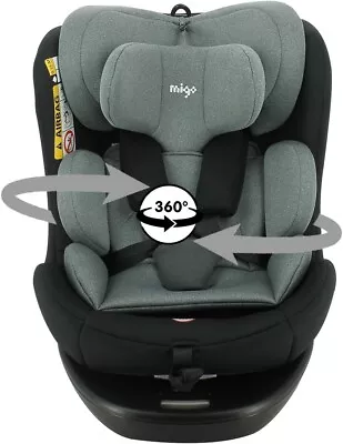 Nania Migo Vivo Nino 360° Swivel Car Seat I-Size 40-150 Cm From Birth Brand New • £99.99