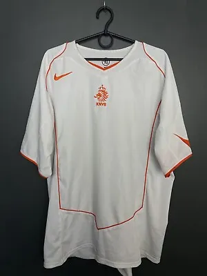 Netherlands Holland 2004/2006 Away Football Shirt Nike Vintage Jersey Size Xl • $44.99