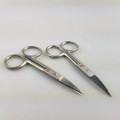 2 Pack Cuticle Manicure Pedicure Scissors • $9.90