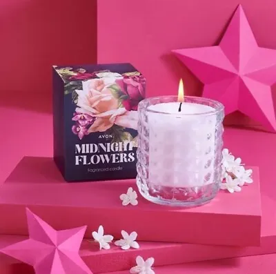 Avon Midnight Flowers Candle Boxed  200g BNIB FREE POSTAGE  • £12.99