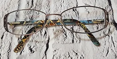 VERA BRADLEY Eyeglasses 3039 Bali Blue 53-18-135 Flex Hinges FRAMES ONLY • $34.50