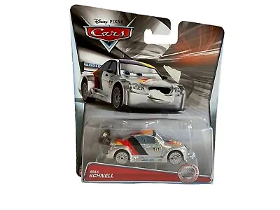 Disney Pixar Cars TROC Silver Racer Die Cast Max Schnell Or Raoul Caroule • $9.95