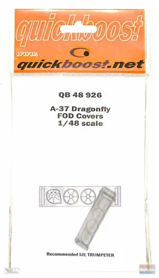 QBT48926 1:48 Quickboost A-37 Dragonfly FOD Covers (TRP Kit) • $12.69