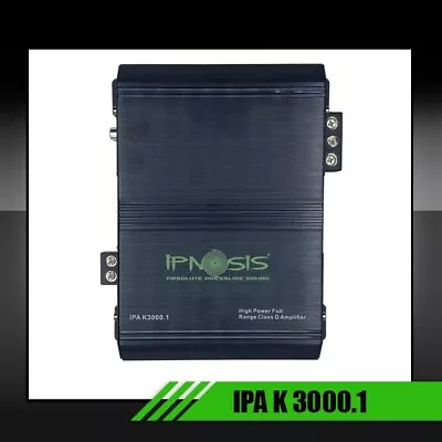 IPA K 3000.1 Full Range 3000watt Rms 1 Ohm Hypnosis Amplifier • £361.52