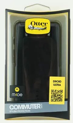 New OEM OtterBox Commuter Series Black Case For Motorola Droid Ultra • $6.49